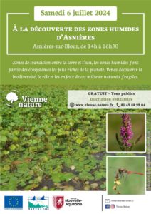 À la découverte des zones humides d'Asnières @ Asnières-sur-Blour